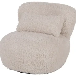 Badesi - Fauteuil Beige / blanc