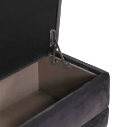 Banc Chakra satin gris