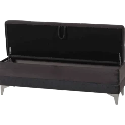 Banc Chakra satin gris