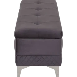 Banc Chakra satin gris
