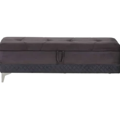 Banc Chakra satin gris