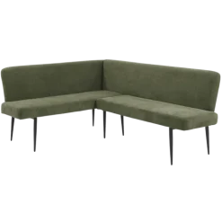 Banc de coin Melvin 1 droit Vert