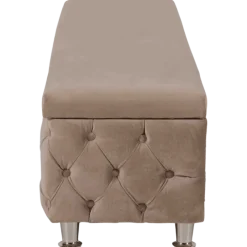 Banc Madrid tissu beige 160 cm