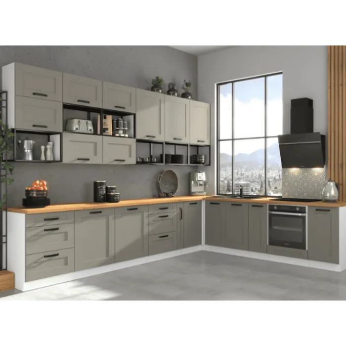 Bas casserolier 80 3T gris
