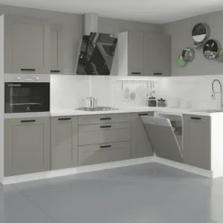 Bas casserolier 80 3T gris