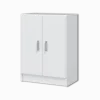 Bas 80 2P Multiusos blanc