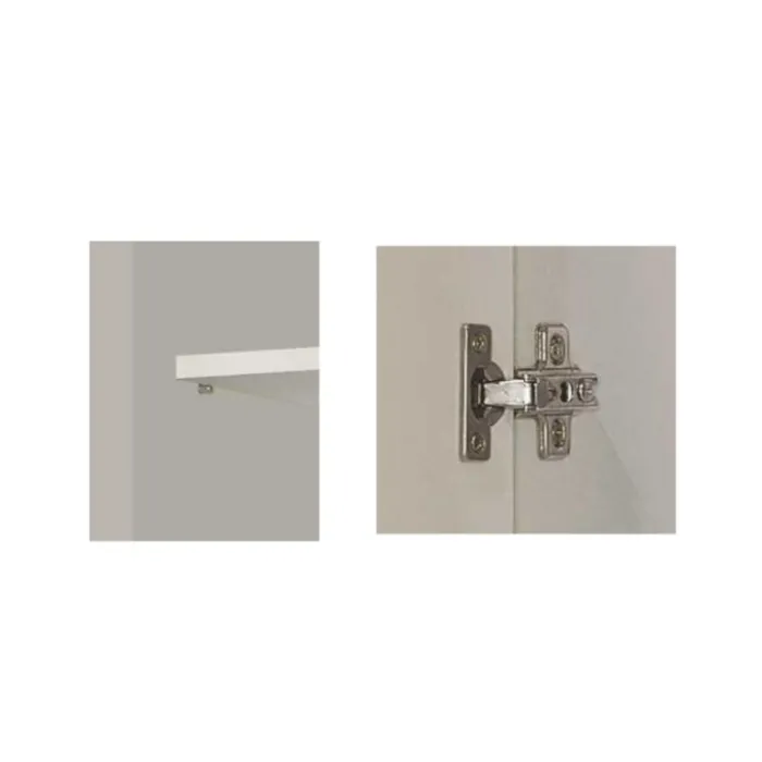 Bas 80 2P Multiusos blanc