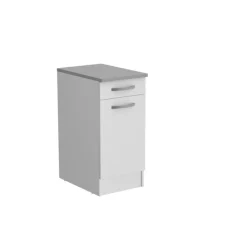 Bas 40 1P/1T Eko blanc