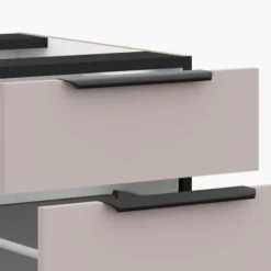 Bas 3 tiroirs 40 cm - Arona décor cachemire