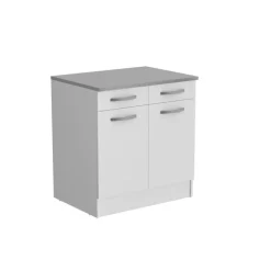Bas 80 2T/2P Eko blanc