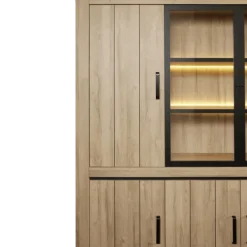 Bibliothèque Tibo french oak