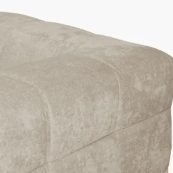 Big sofa 3 places fixe Flare en tissu Beige
