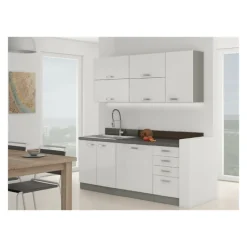 Bloc de cuisine Bianka 180cm
