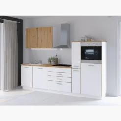 Bloc de cuisine Blacky 280 cm ( vendu sans éléctroménager )
