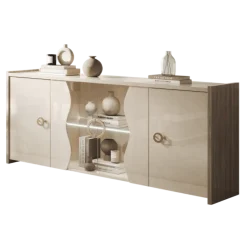 Buffet 4 portes 190 cm LED London