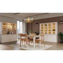 Buffet 4 portes haut + bas Pontypool Q,214