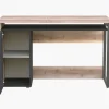 Bureau Bowie décor sarnia/ carbone