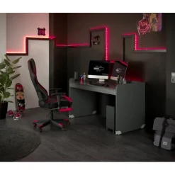 Bureau Kellon gris foncé