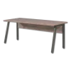 Bureau Pronto 4 BU18 ¨chêne vintage/noir
