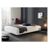 Cadre de lit 140x200 Phoenix blanc brillant