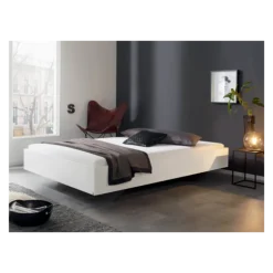 Cadre de lit 160x200 Phoenix blanc neige