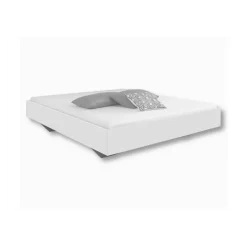Cadre de lit 160x200 Phoenix blanc neige
