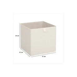 Caisson beuge Boite de rangement 31 x 31 cm