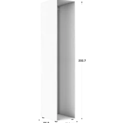Caisson blanc Casa HT232 - L 45 - P 56 cm