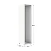 Caisson Casa HT204 cm - L45 Blanc