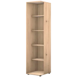 Caisson Casa HT 204 cm - L 45 cm - P 56 cm Chêne hikory