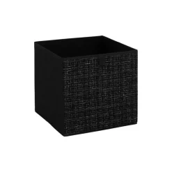 Caisson Tweed Noir 31 x 31 cm 203125A