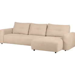 Canapé avec chaise longue à droite Boher