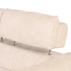 Canapé 2,5 cm Lucie beige 2 relax éléctriques