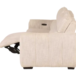 Canapé 2,5 cm Lucie beige 2 relax éléctriques