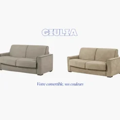 Canapé convertible Giulia 20 couchage 160