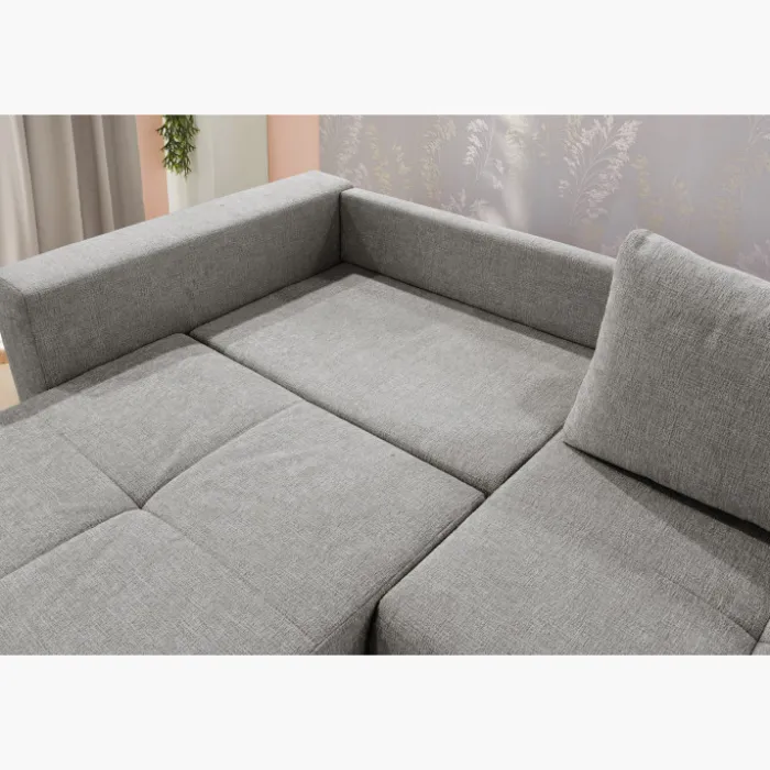 Canapé convertible Gris