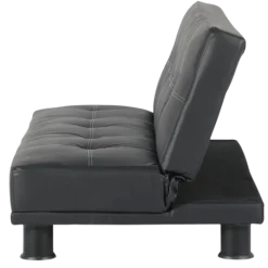 Canapé convertible Riva noir