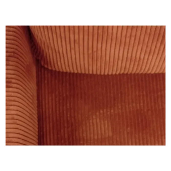 Canapé convertible Ron ocre orangé