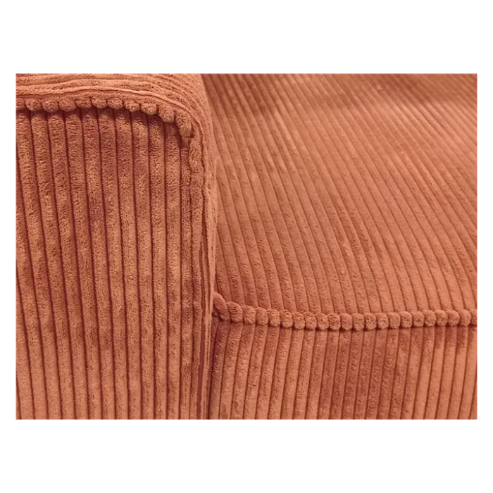 Canapé convertible Ron ocre orangé