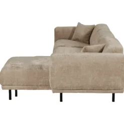 Canapé d'angle droit Balena beige