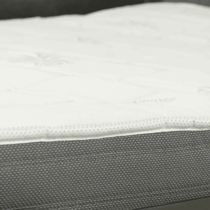 Canapé lit Colosseo 160 cm tissu merlin anthracite
