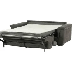 Canapé lit Colosseo 160 cm tissu merlin anthracite