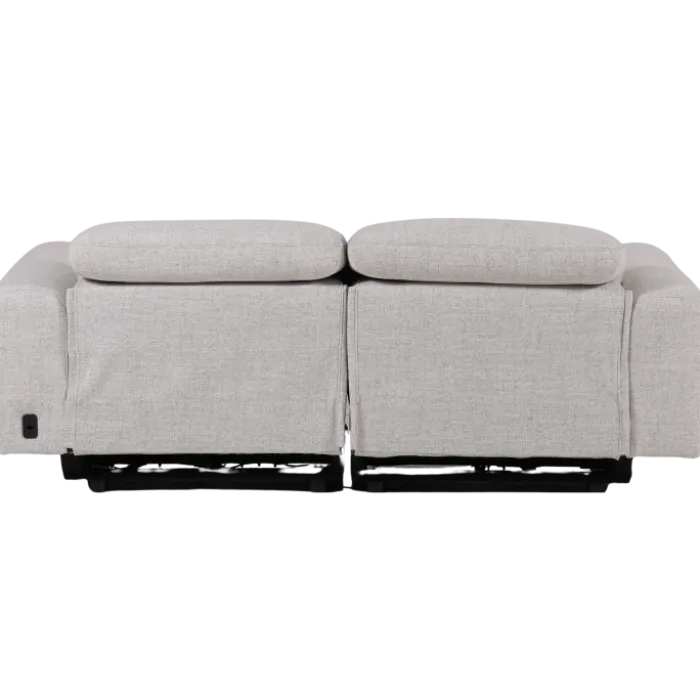 Canapé 2 place KM-6055 Gris clair