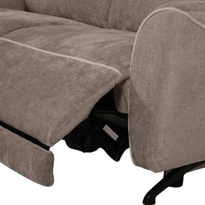Canapé 3 places Cedar gris clair/beige
