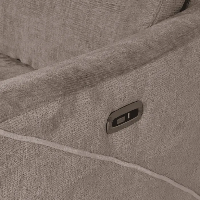 Canapé 3 places Cedar gris clair/beige
