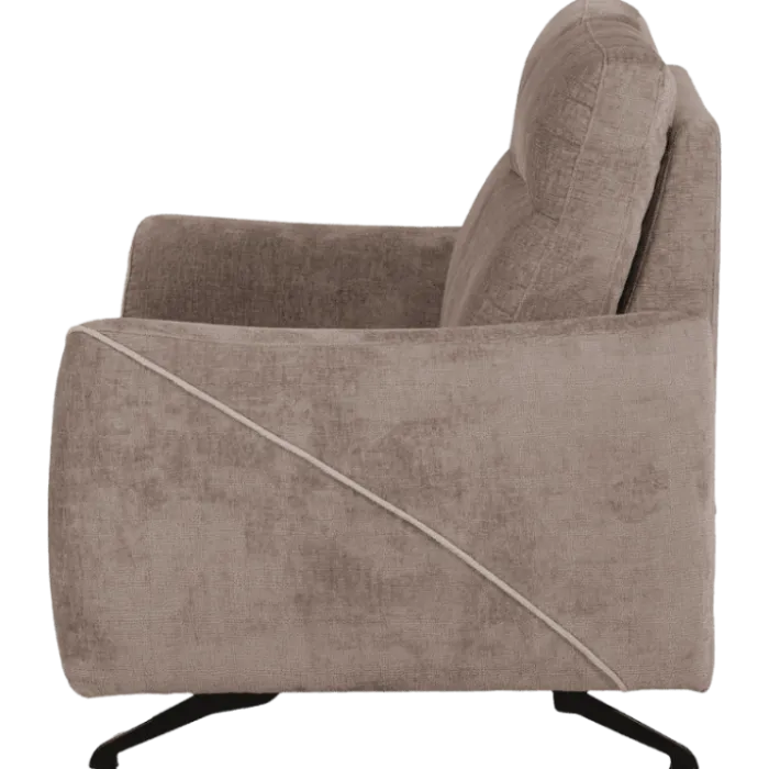 Canapé 2 places Cedar gris clair/beige
