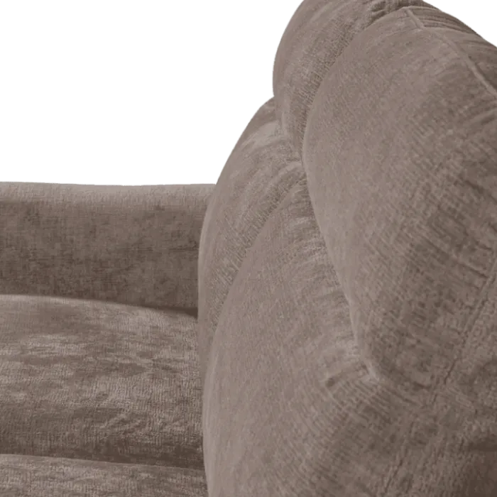 Canapé 2 places Cedar gris clair/beige