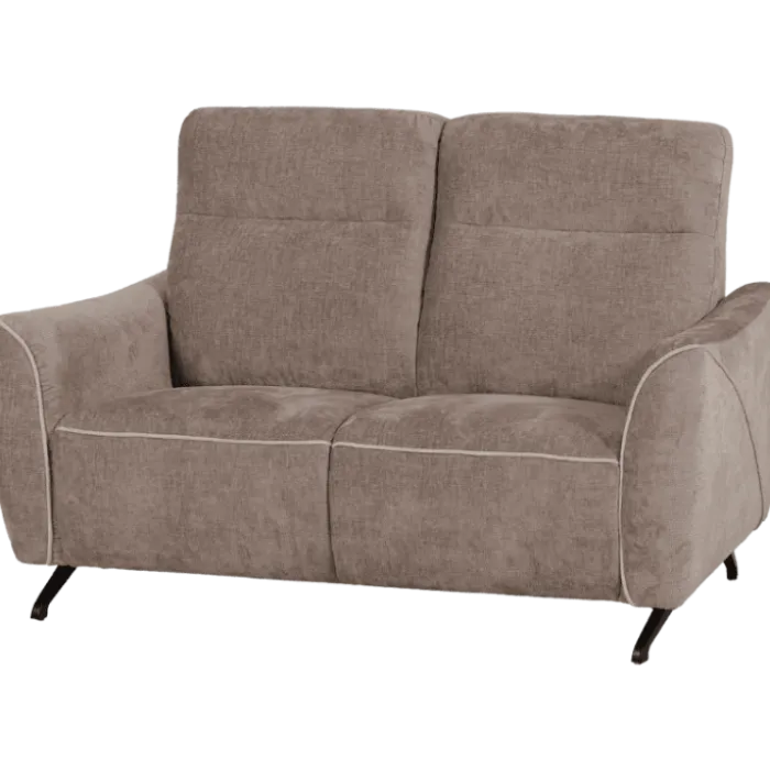 Canapé 2 places Cedar gris clair/beige