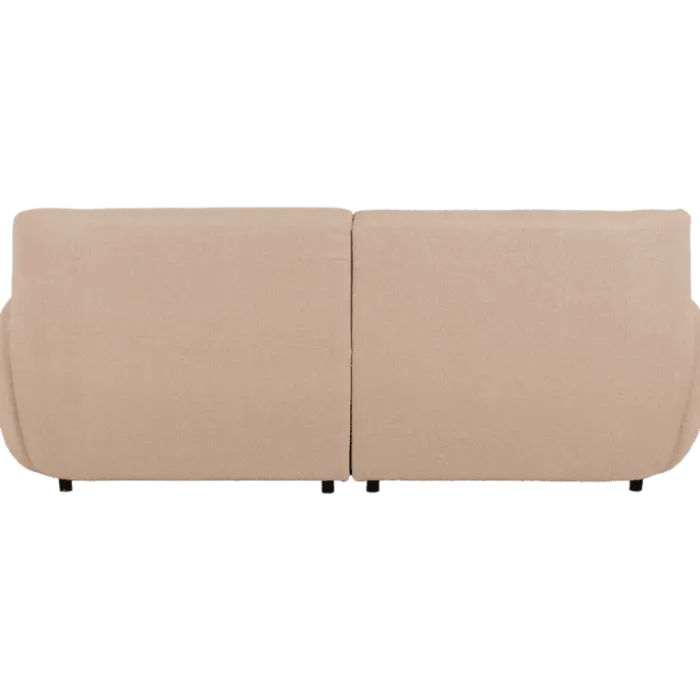 Canapé 3 places en tissu bouclé beige LOUA 2225
