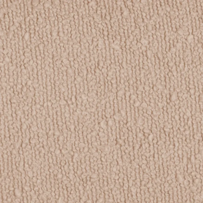 Canapé 2 places en tissu bouclé beige LOUA 2225
